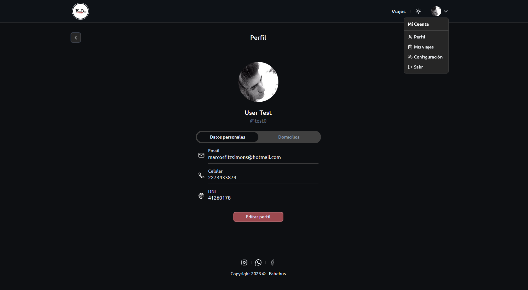 Travel Booking App project image